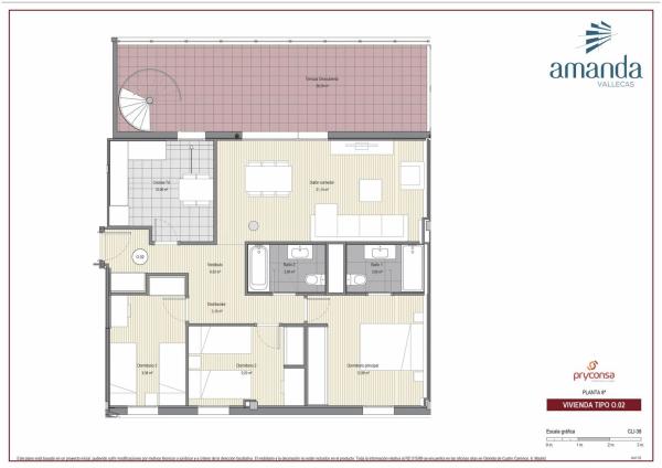 Дуплекс на продажу в Dúplex en Calle la Escuela de Vallecas, 58, Ensanche de Vallecas - La Gavia, Madrid, Мадрид thumbnail 1