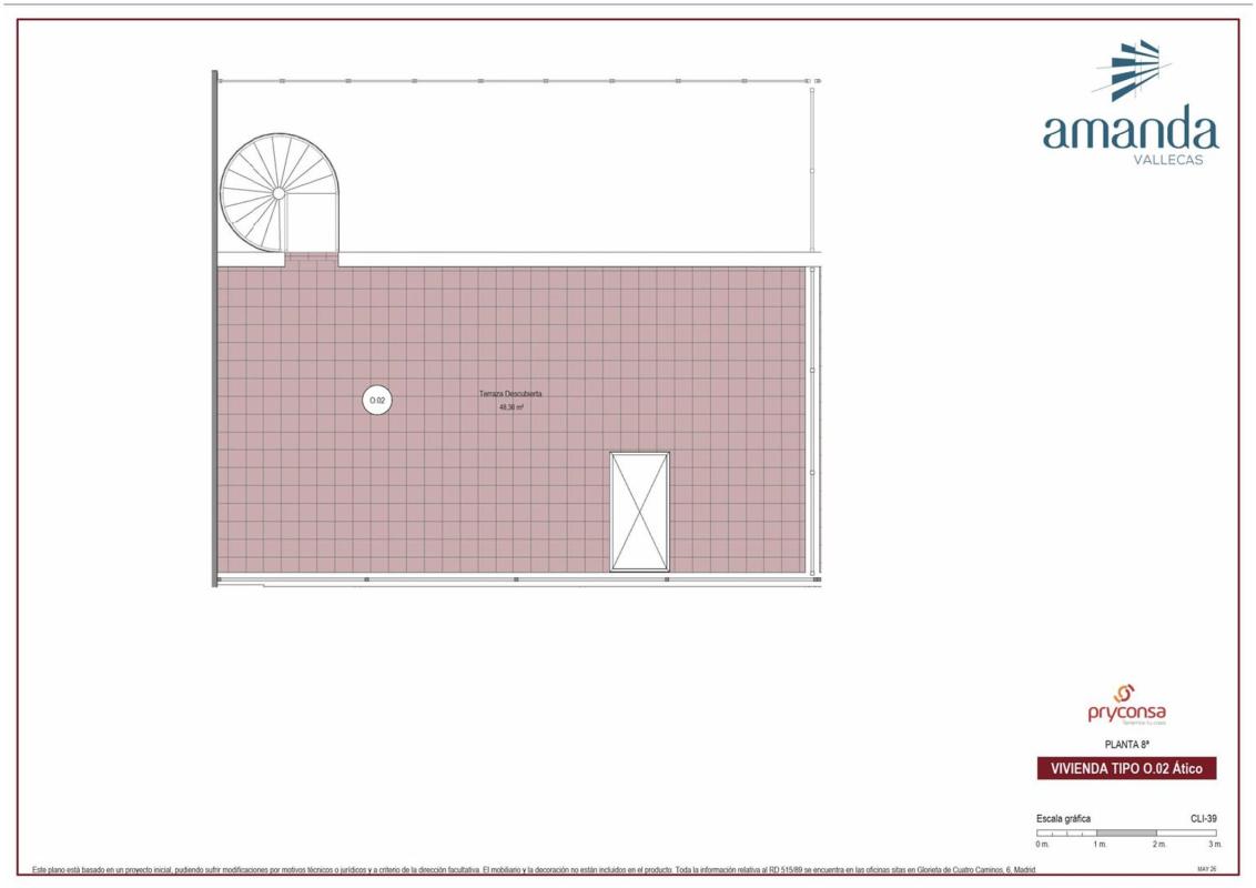 Продажа дуплекса на Dúplex en Calle la Escuela de Vallecas, 58, Ensanche de Vallecas - La Gavia, Madrid, Мадрид photo 3