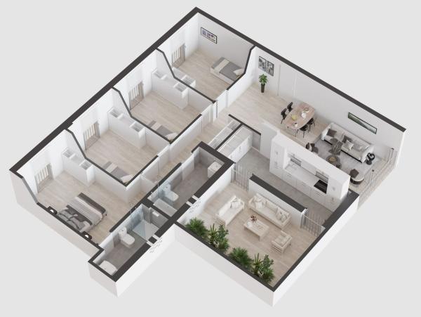Продажа квартиры на Piso en Avenida del Flamenco s/n, Jardines de Hércules, Sevilla, Севилья
 photo 4