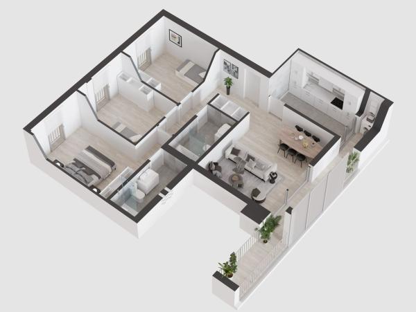 Продажа квартиры на Piso en Avenida del Flamenco s/n, Jardines de Hércules, Sevilla, Севилья
 photo 4