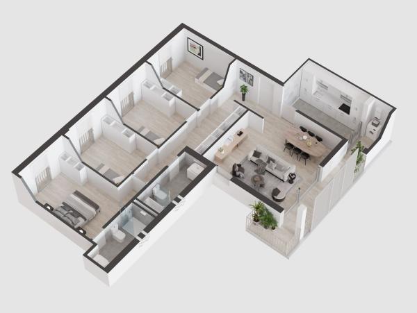 Продажа квартиры на Piso en Avenida del Flamenco s/n, Jardines de Hércules, Sevilla, Севилья
 photo 4