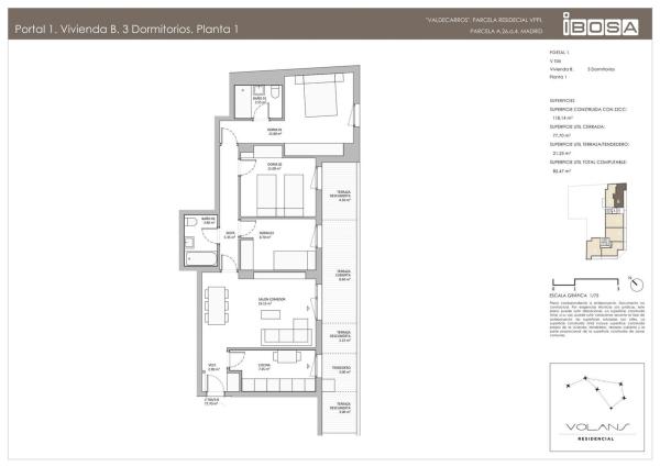 Продажа квартиры на Piso en Poligono Uzp0301 Valdecarros s/n, Valdecarros, Madrid, Мадрид
 photo 3