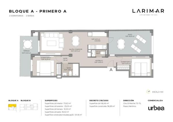 Продажа квартиры на Piso en Paseo Marítimo el Morche, 15, El Morche, Torrox, Торрокс
photo 1