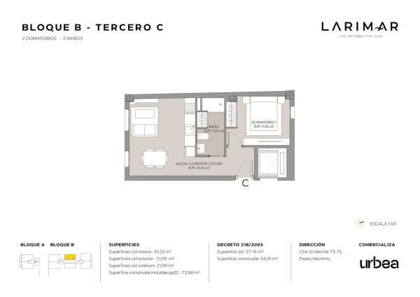 Penthouse for sale at Ático en Paseo Marítimo el Morche, 15, El Morche, Torrox, Torrox thumbnail 1