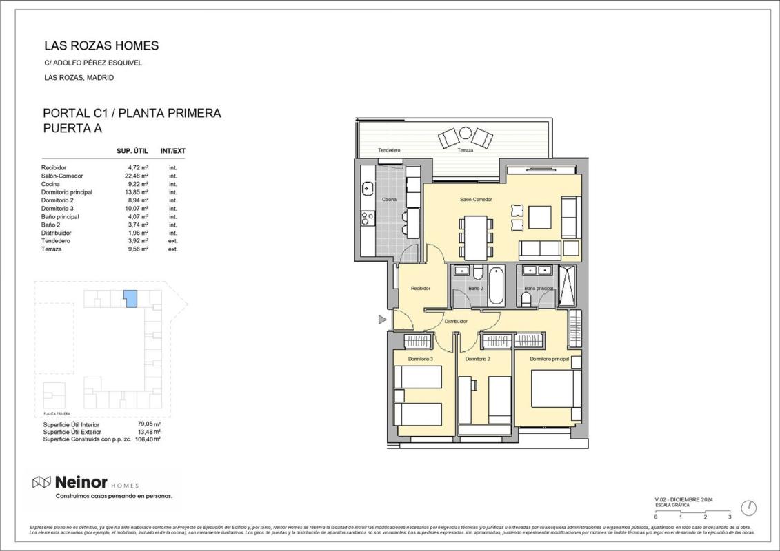 Продажа квартиры на Piso en Calle Adolfo Pérez Esquivel, Parque Empresarial, Las Rozas de Madrid, Лас-Росас-де-Мадрид
photo 1