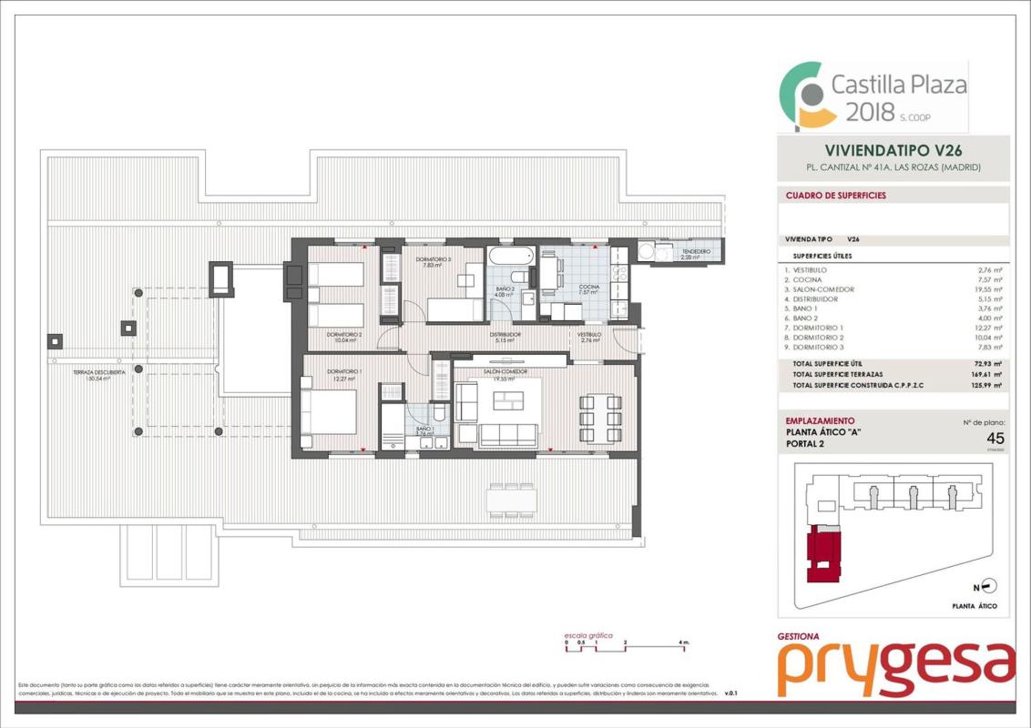Продажа пентхауса на Ático en Poligono Cantizal s/n, El Cantizal, Las Rozas de Madrid, Лас-Росас-де-Мадрид photo 1