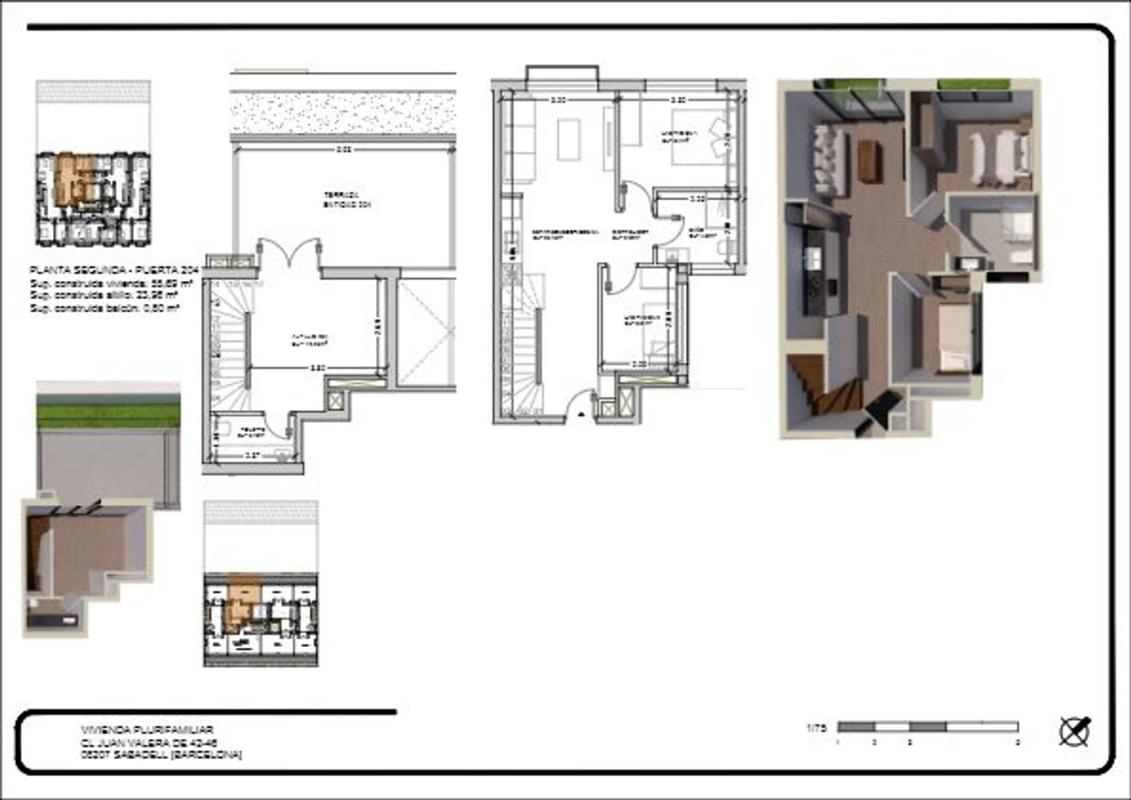 Duplex sale in Dúplex en Calle Juan Valera, 42, Can Rull, Sabadell, Sabadell photo 3