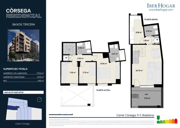 Venta de piso en Piso en Navas de Tolosa, 15, Puigfred, Badalona, Badalona
 photo 1