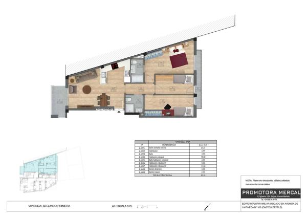 Venta de piso en Piso en Avenida de la Pineda, 103, Centre, Castelldefels, Castelldefels
 photo 4