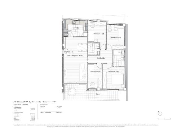 Venta de piso en Piso en Avenida Catalunya, 3, Mas Rampinyo - Carrerada, Montcada i Reixac, Montcada i Reixac
thumbnail 1