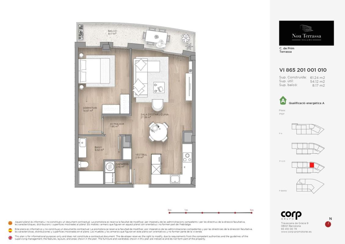 Продажа квартиры на Piso en Calle de Prim s/n, Segle XX, Terrassa, Терраса
photo 1
