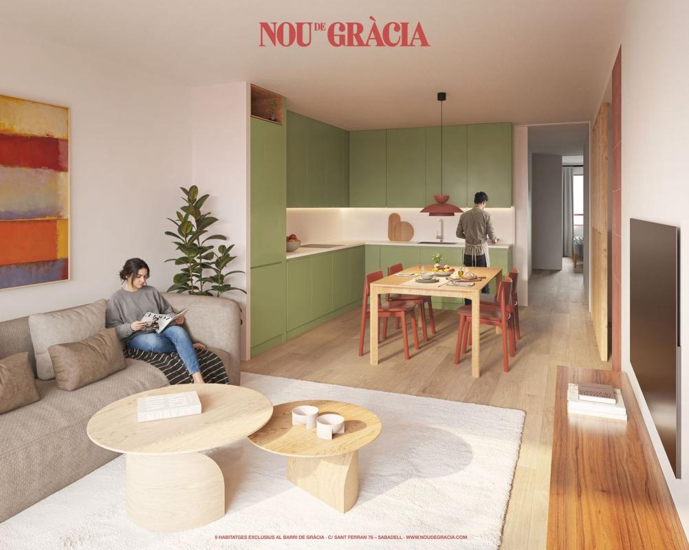 Sale of apartment in Piso en Calle Sant Ferran, 76, Gràcia, Sabadell, Sabadell
 photo 4