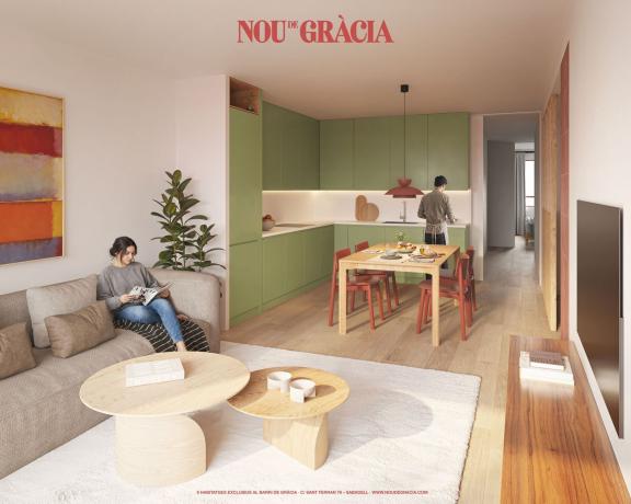 Продажа квартиры на Piso en Calle Sant Ferran, 76, Gràcia, Sabadell, Сабадель
 photo 2