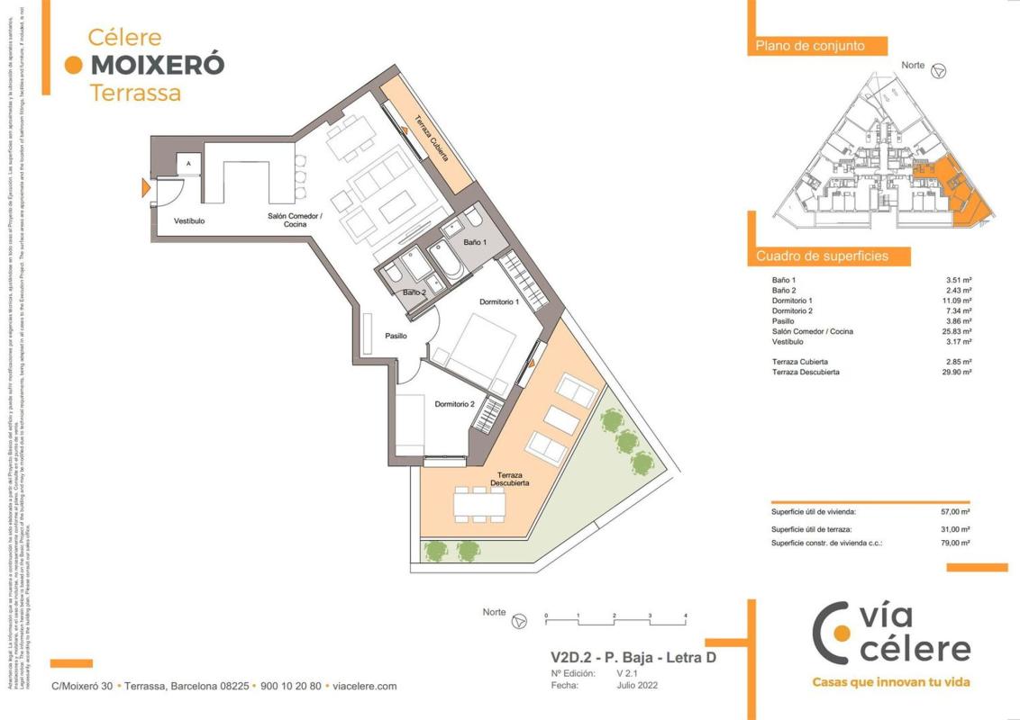 Venta de piso en Piso en Calle del Moixeró s/n, Les Arenes, Terrassa, Terrassa
 photo 4