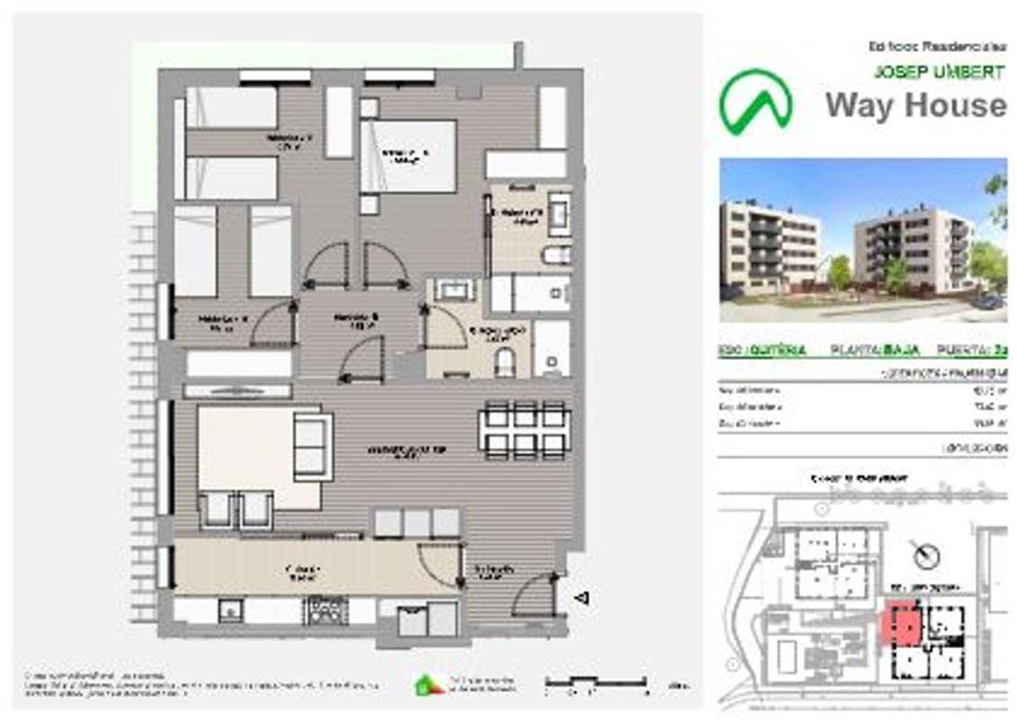 Sale of apartment in Piso en Calle de Josep Umbert I Ventura, 108, Font Verda, Granollers, Granollers
 photo 2
