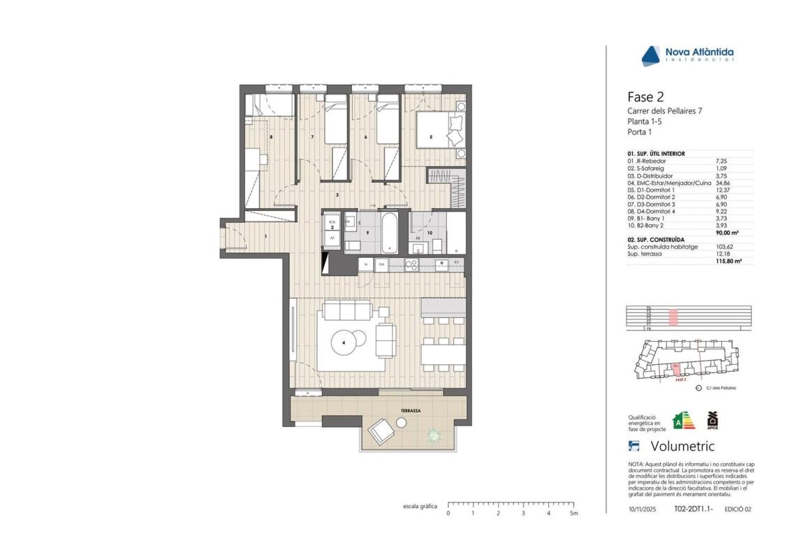 Venta de piso en Piso en Calle Pellaires, 11, Estadi-Horta Vermella-Santa Anna, Vic, Vic
 photo 2