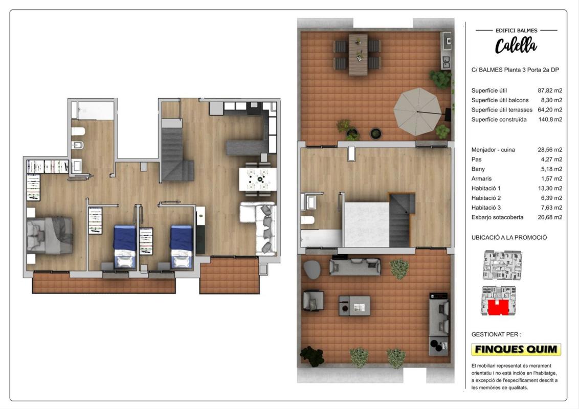 Продажа дуплекса на Dúplex en Calle Balmes, 82, Calella, Калелья photo 4