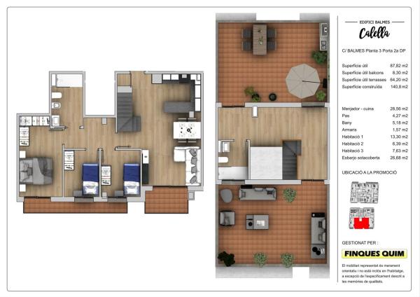 Дуплекс на продажу в Dúplex en Calle Balmes, 82, Calella, Калелья photo 4