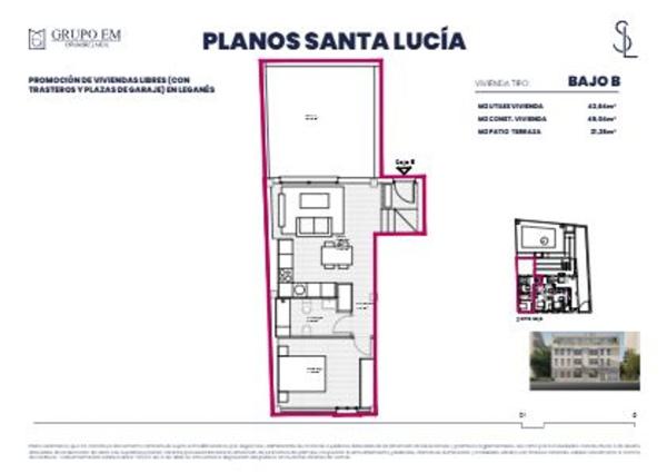 Venta de piso en Piso en Calle Santa Lucia, 6, La Fortuna, Leganés, Leganés
photo 1