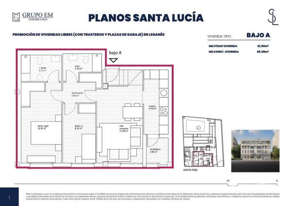 Venta de piso en Piso en Calle Santa Lucia, 6, La Fortuna, Leganés, Leganés
thumbnail 2