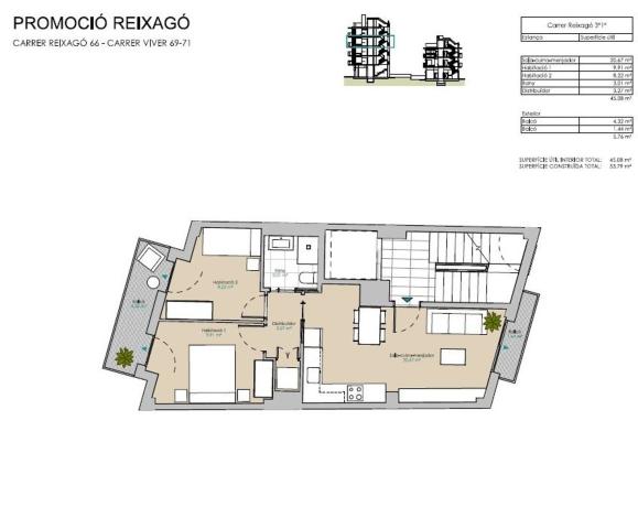 Venta de piso en Piso en Calle Reixagó, 66, Can Sant Joan, Montcada i Reixac, Montcada i Reixac
thumbnail 1