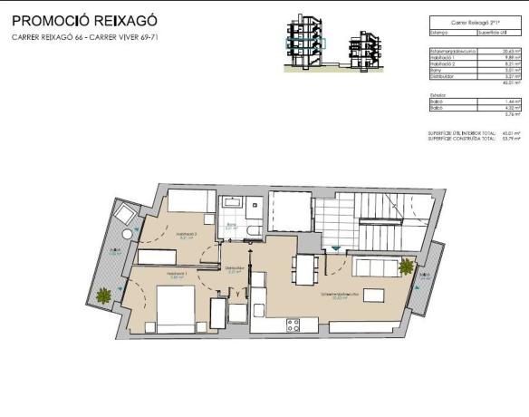 Venta de piso en Piso en Calle Reixagó, 66, Can Sant Joan, Montcada i Reixac, Montcada i Reixac
thumbnail 1