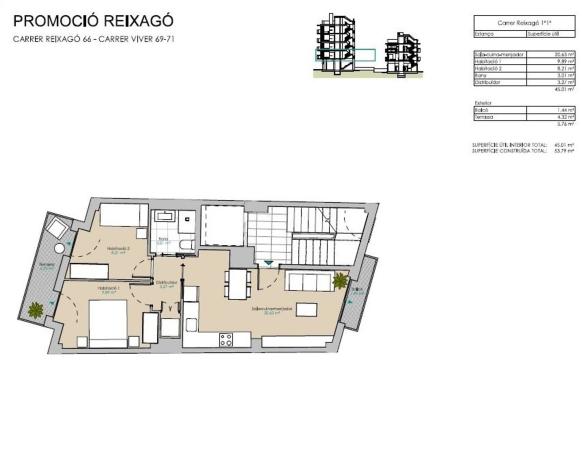 Venta de piso en Piso en Calle Reixagó, 66, Can Sant Joan, Montcada i Reixac, Montcada i Reixac
thumbnail 1