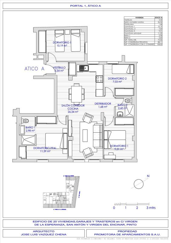 Penthouse sale in Ático en Calle de Virgen Del Encinar, 1, Puerta Pinto - Valparaíso, Pinto, Pinto photo 5