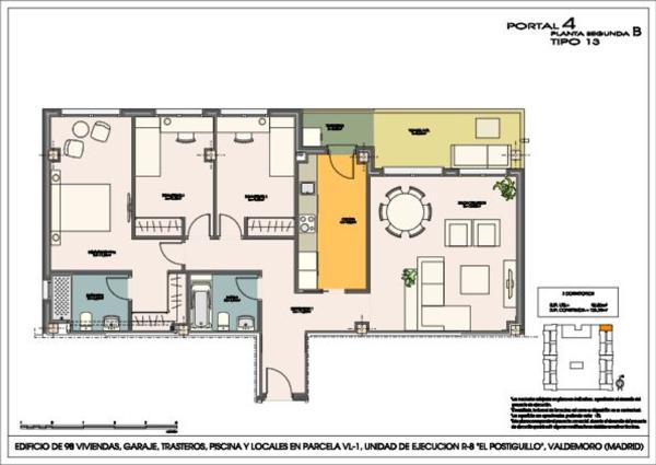 Venta de piso en Piso en Calle Mencía Calderón s/n, Hospital, Valdemoro, Valdemoro
photo 1