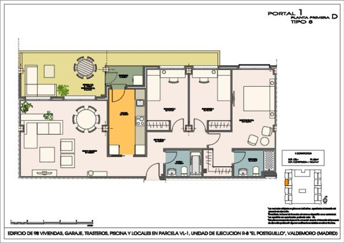 Sale of apartment in Piso en Calle Mencía Calderón s/n, Hospital, Valdemoro, Valdemoro
photo 1