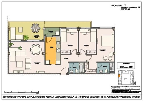 Venta de piso en Piso en Calle Mencía Calderón s/n, Hospital, Valdemoro, Valdemoro
 photo 1
