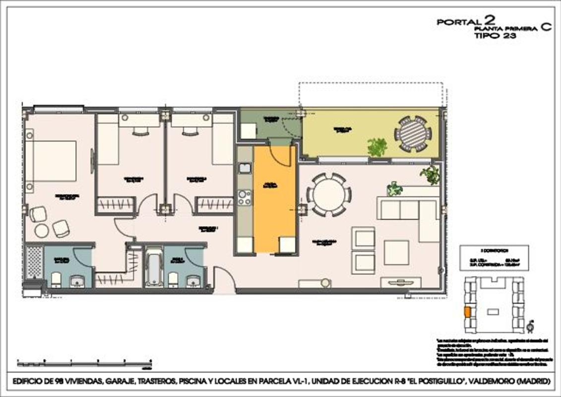 Sale of apartment in Piso en Calle Mencía Calderón s/n, Hospital, Valdemoro, Valdemoro
photo 1