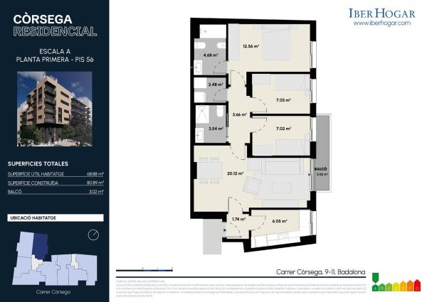 Продажа квартиры на Piso en Navas de Tolosa, 15, Puigfred, Badalona, Бадалона
photo 1
