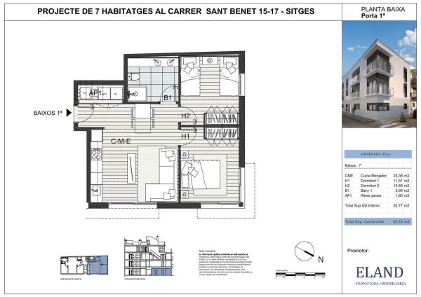 Venta de piso en Piso en Cervantes, 14, Centre, Sitges, Sitges
photo 1