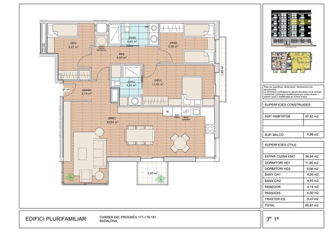 Sale of apartment in Piso en Progrés, 181, Progrés-Pep Ventura, Badalona, Badalona
photo 5