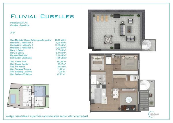 Sale of flat in Piso en Garbí, 19, Marítim, Cubelles, Cubelles
 photo 1