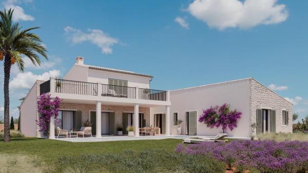 Promoción S'Ametller: Casa rústica en Cala d'Or obra nueva en Santanyí photo 1