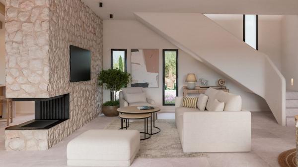Promoción S'Ametller: Casa rústica en Cala d'Or obra nueva en Santanyí thumbnail 2