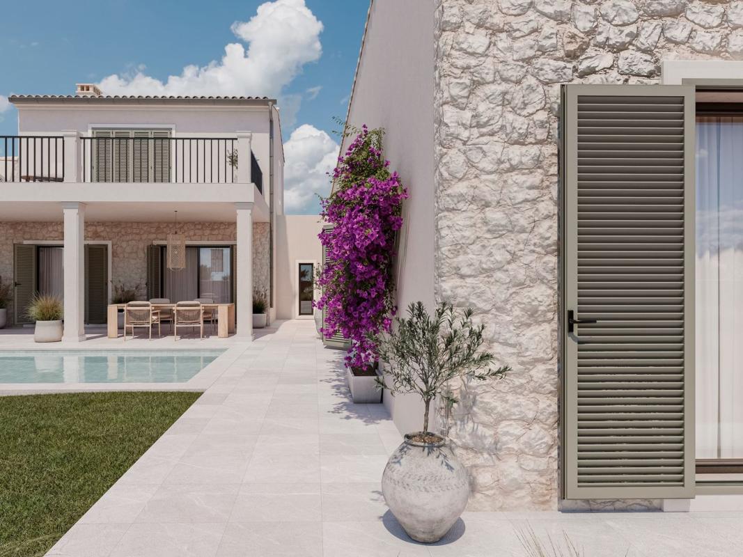 New construction S'Ametller: Casa rústica en Cala d'Or in Santanyí photo 4