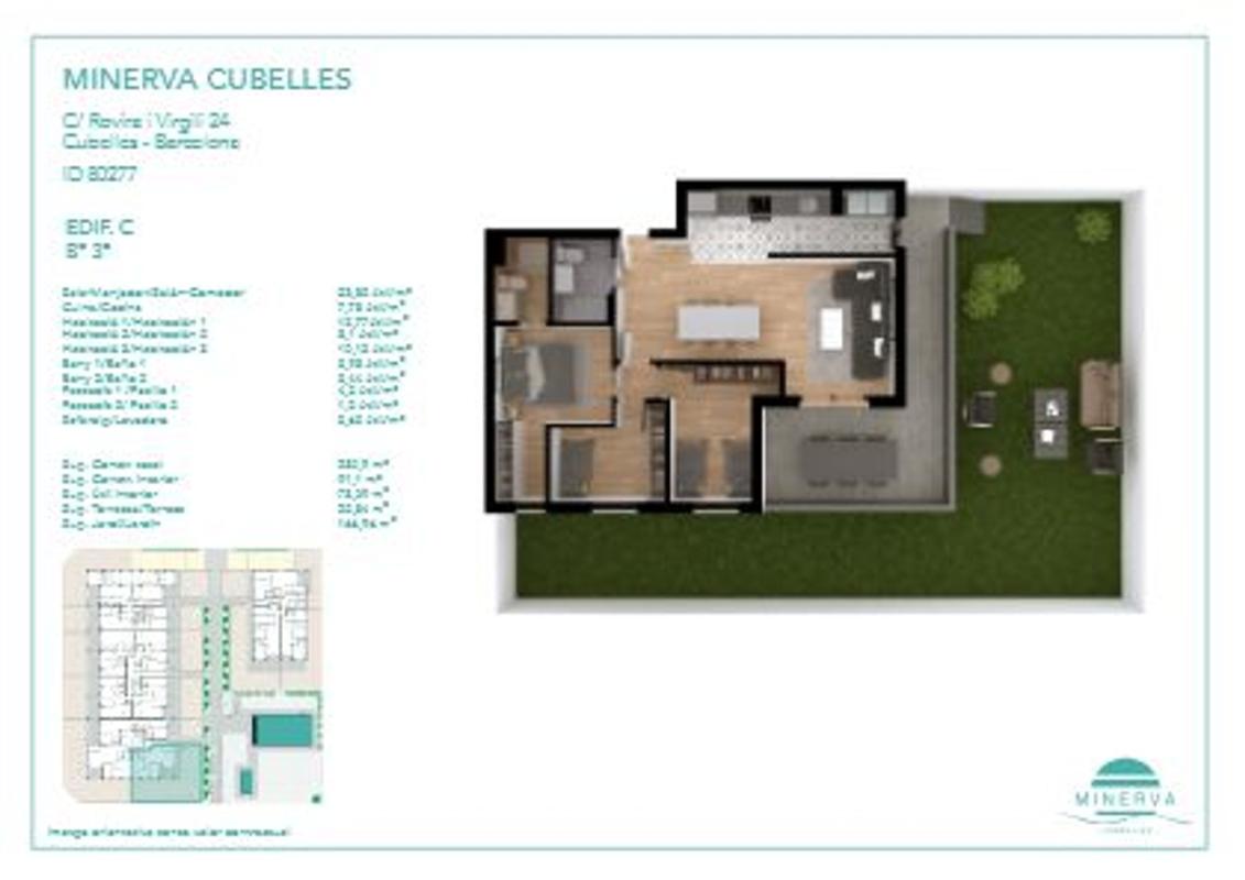 Sale of apartment in Piso en Rovira i Virgili, 24, Pla de Sant Pere-Les Salines, Cubelles, Cubelles
photo 1