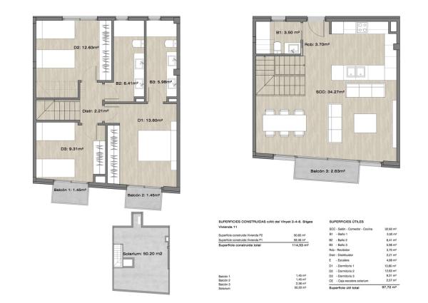 Duplex en venta en Dúplex en Alta del Vinyet, 2, Vinyet-Terramar-Can Pei-Can Girona, Sitges, Sitges thumbnail 1