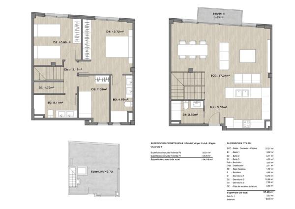 Duplex en venta en Dúplex en Alta del Vinyet, 2, Vinyet-Terramar-Can Pei-Can Girona, Sitges, Sitges thumbnail 2