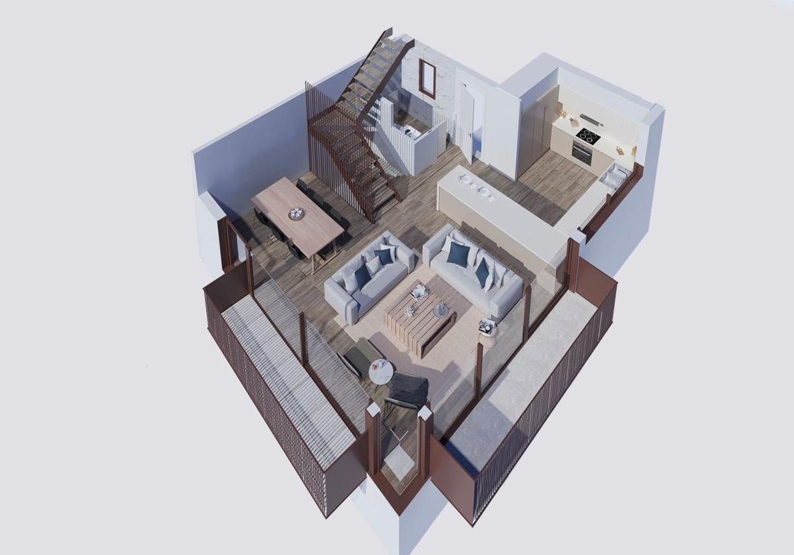 Продажа дуплекса на Dúplex en Alta del Vinyet, 2, Vinyet-Terramar-Can Pei-Can Girona, Sitges, Ситжес photo 5