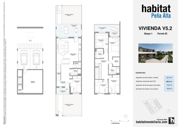 Chalet adosado en Calle de la Pitera s/n, Vistahermosa, Alicante / Alacant thumbnail 1
