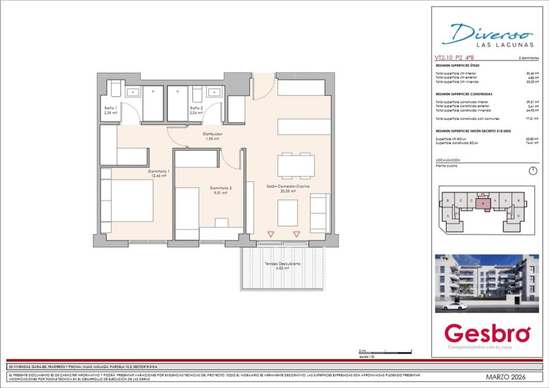 Venta de piso en Piso en Calle Benahavis, 5, Las Flores, Mijas, Mijas
photo 1