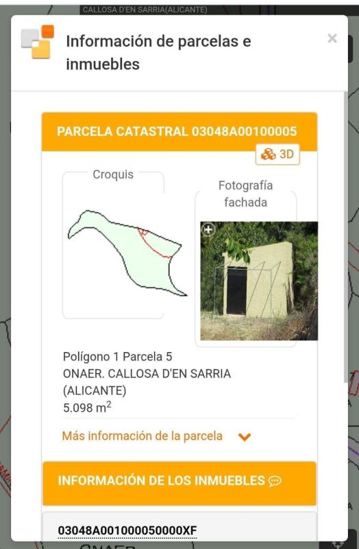 Land for sale in Callosa d'En Sarria, Alicante photo 3