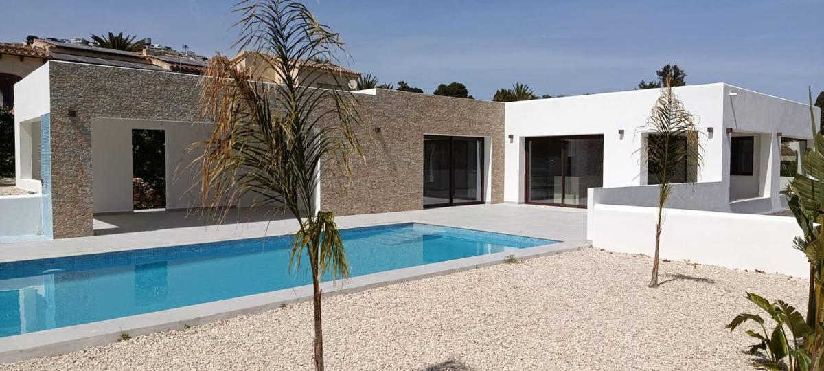 Obra nueva Villa Benisoda Vista Mar en Moraira (Revista) photo 2