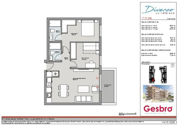 Venta de piso en Piso en Calle Senador Garcia Duarte, 1, Campanillas, Málaga, Málaga
thumbnail 1