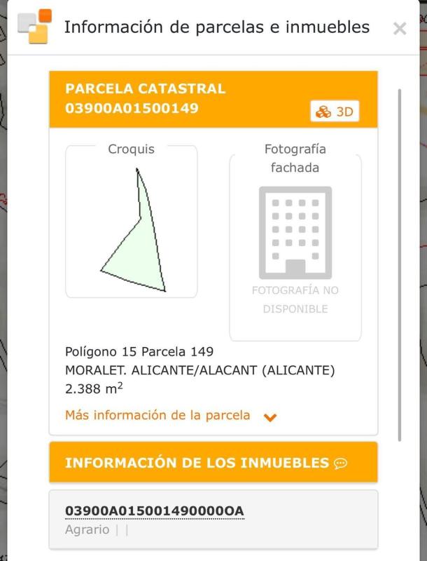 Terreno en venta en Agost, Alicante photo 1