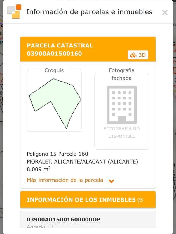 Terreno en venta en Agost, Alicante photo 2